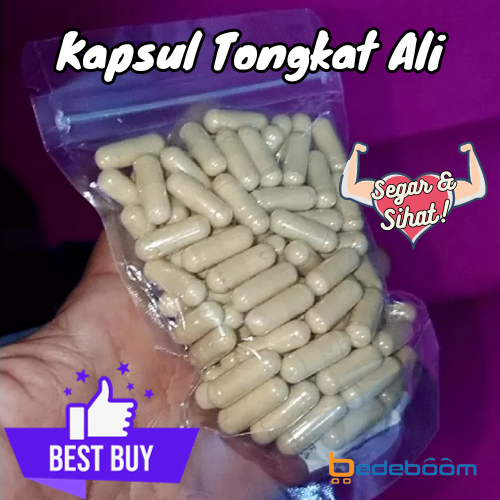 Kapsul Tongkat Ali 100 Biji