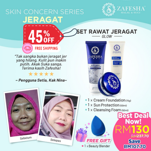 SET RAWAT JERAGAT GLOW ZAFESHA