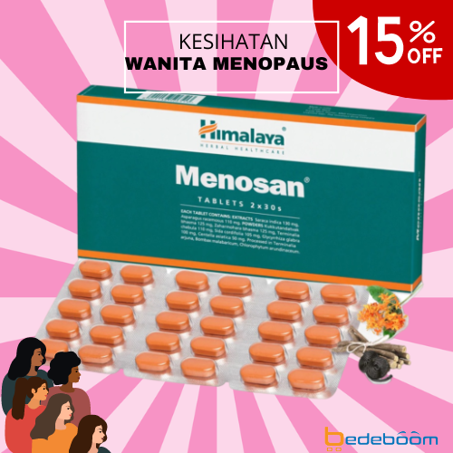 HIMALAYA Menosan Untuk Wanita (60 Tablet) Kesihatan Wanita, Menopaus, UTI